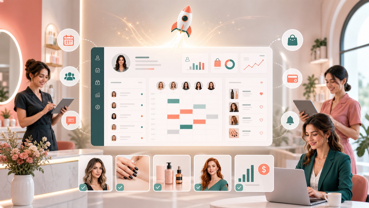 Запуск CRM «Красотуля» для малого бизнеса